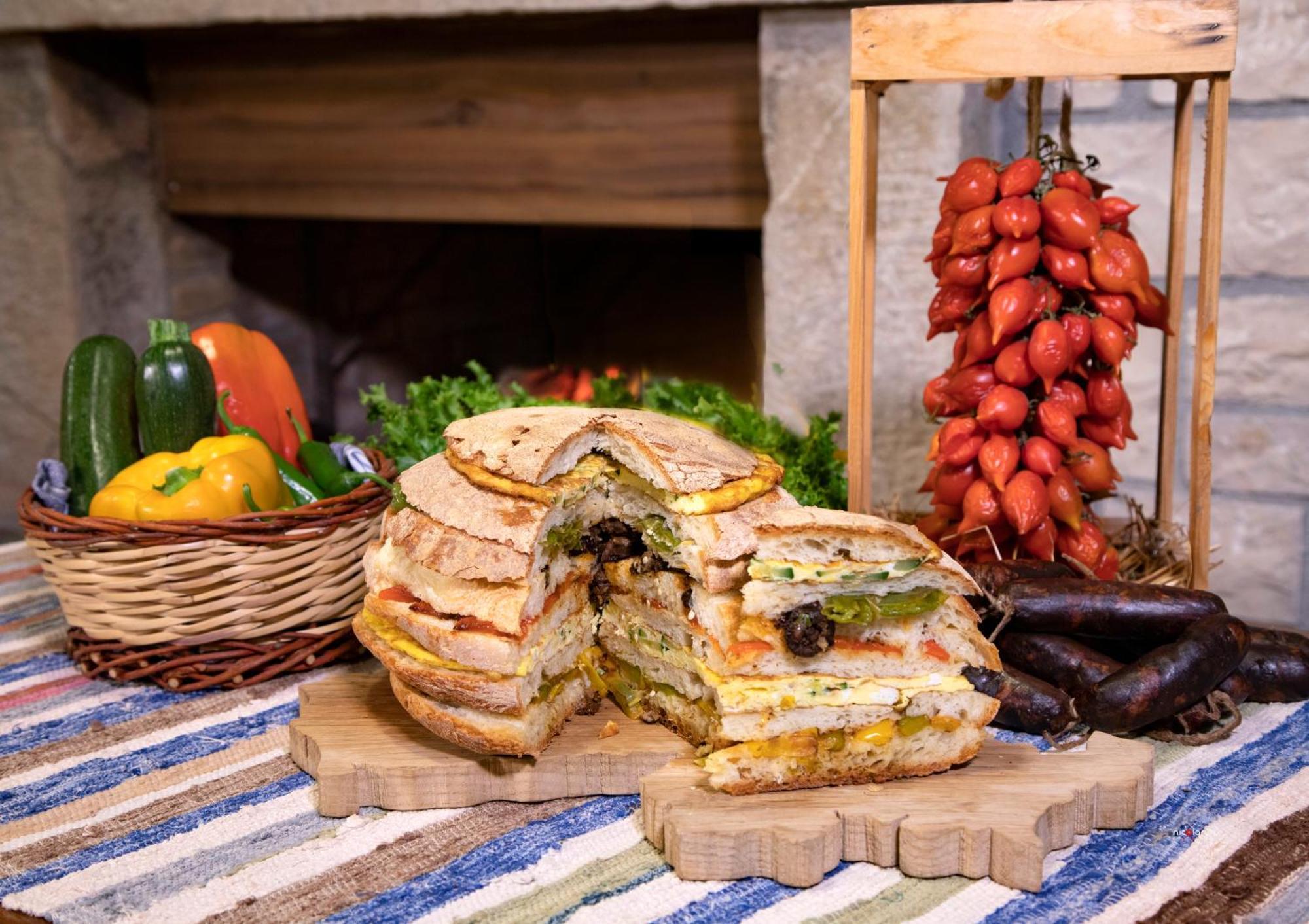 Agriturismo Terra E Sapori Campodipietra エクステリア 写真
